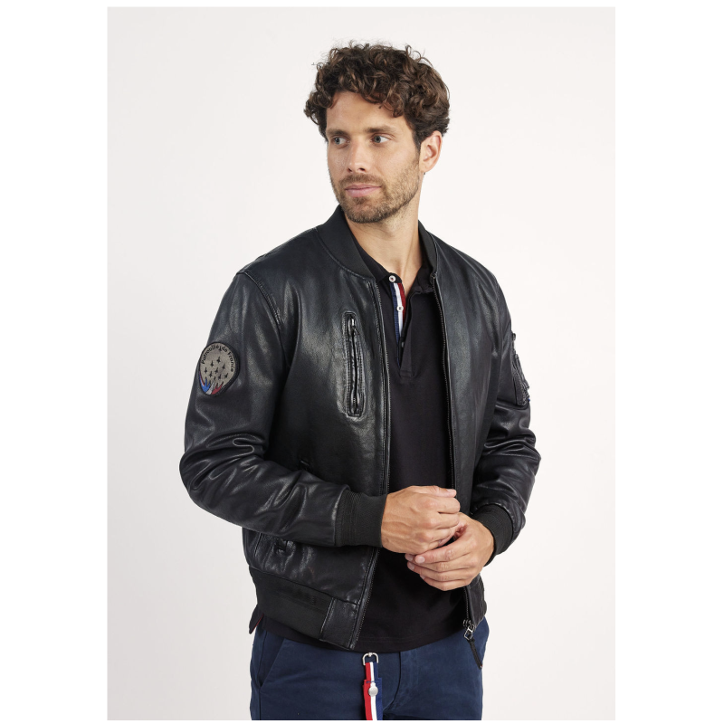 RICK ALPHA Black Jacket - Patrouille de France