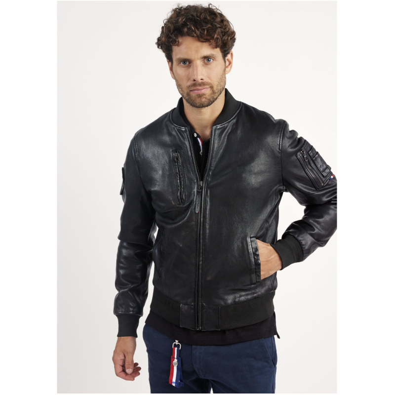 RICK ALPHA Black Jacket - Patrouille de France