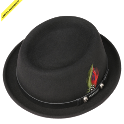 Pork Pie Woolfelt Hat - Stetson