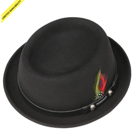 Pork Pie Woolfelt Hat - Stetson