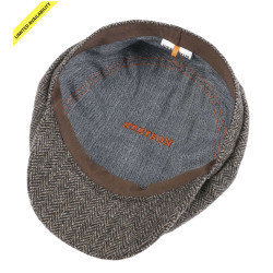 Hatteras Wool Herringbone Cap - Stetson 2