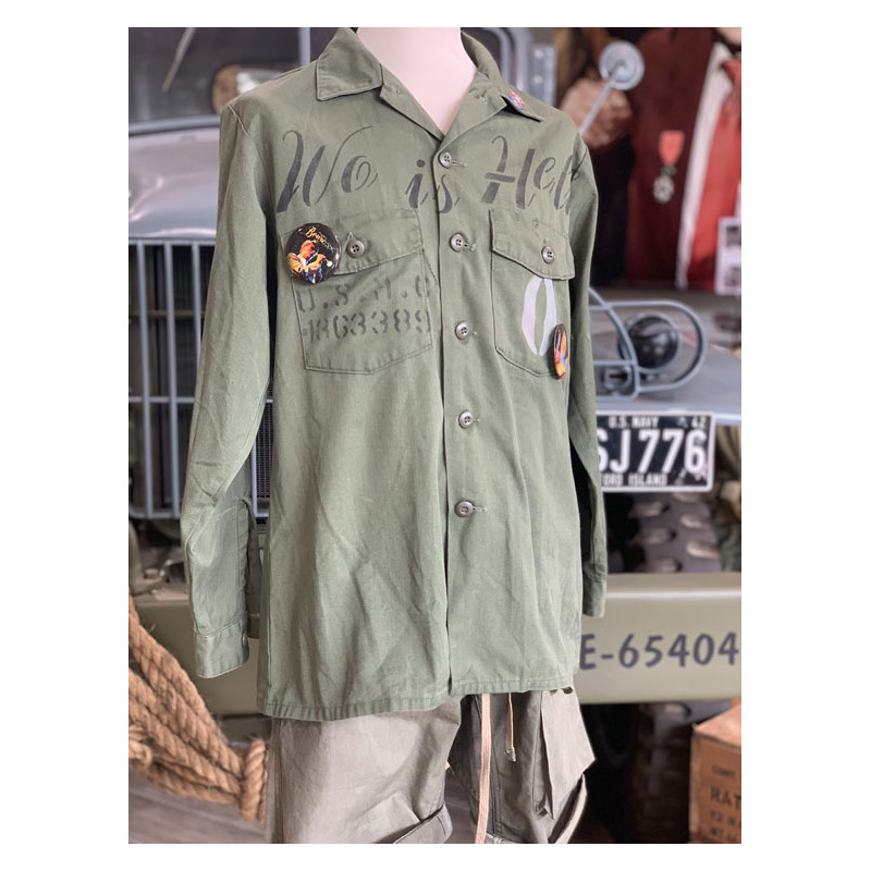 Vintage Vietnam USMC War is Hell - OG-507...