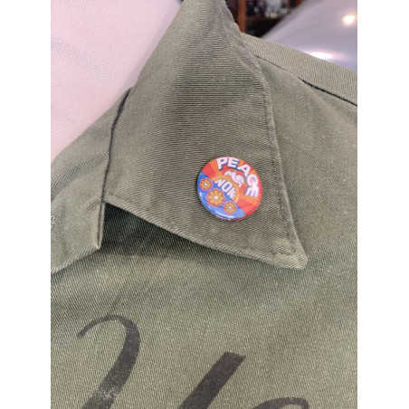 Vintage Vietnam USMC War is Hell - OG-507 Military Shirt Protest