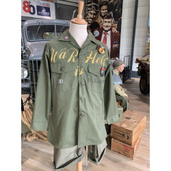 Vintage-Hemd Vietnam US Army War is Hell - OG-507...