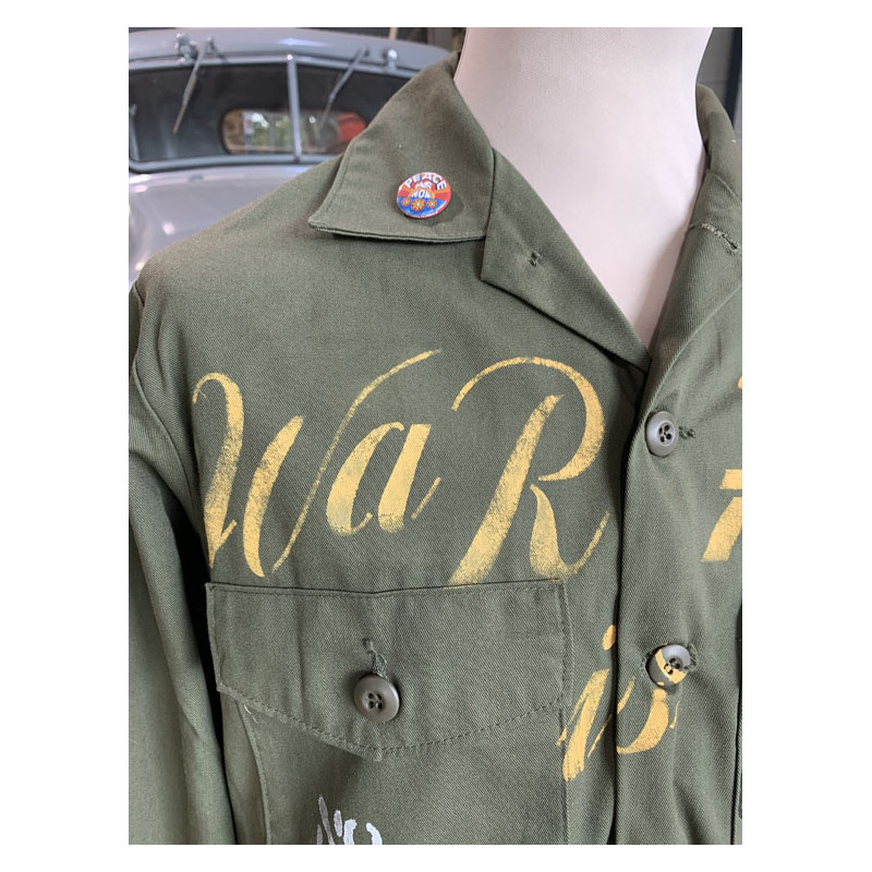 Vintage-Hemd Vietnam US Army War is Hell -...
