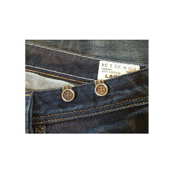 Clip Buttons for Button Suspenders (brace tac) x6 - Les...