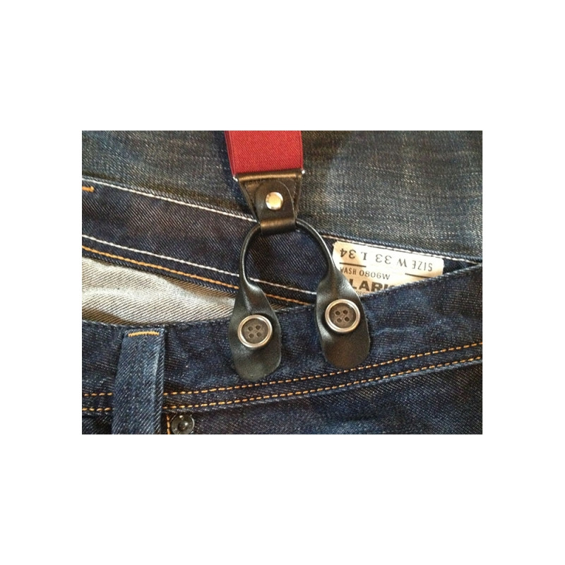 Bouton clips pour Bretelles à bouton (brace...