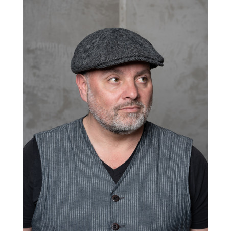 Casquette 1928 Newsboy Cap Dundee grey – Pike Brothers