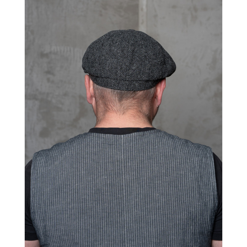 Casquette 1928 Newsboy Cap Dundee grey – Pike...