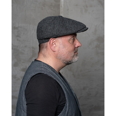Casquette 1928 Newsboy Cap Dundee grey – Pike Brothers