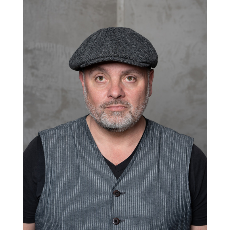 Casquette 1928 Newsboy Cap Dundee grey – Pike...