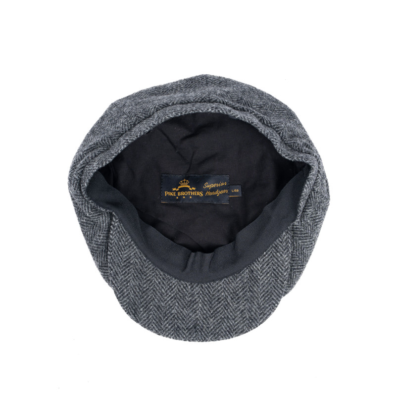 Casquette 1928 Newsboy Cap Dundee grey – Pike...