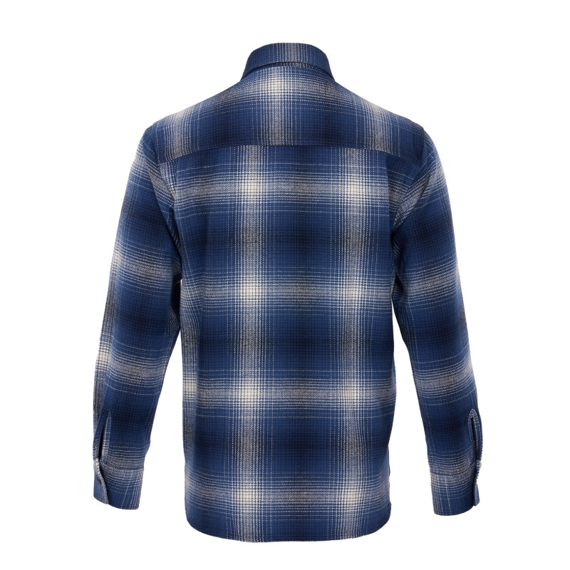 1937 Roamer Shirt Livingston Blue - Pike Brothers