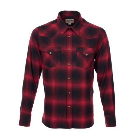 1952 Rider Shirt Nashville Red - Pike Brothers