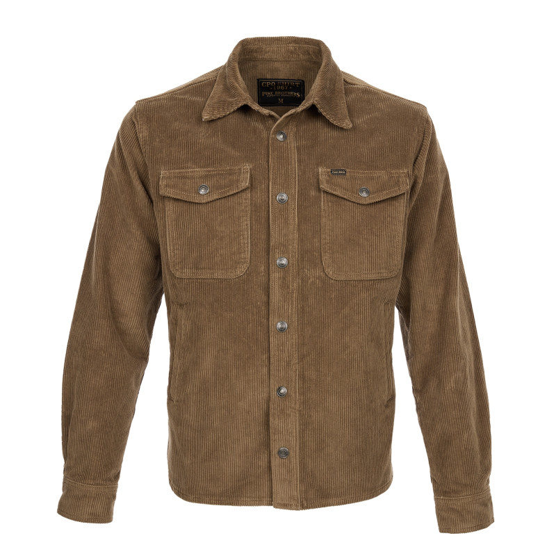 1967 CPO Shirt Light Brass Cord - Pike Brothers
