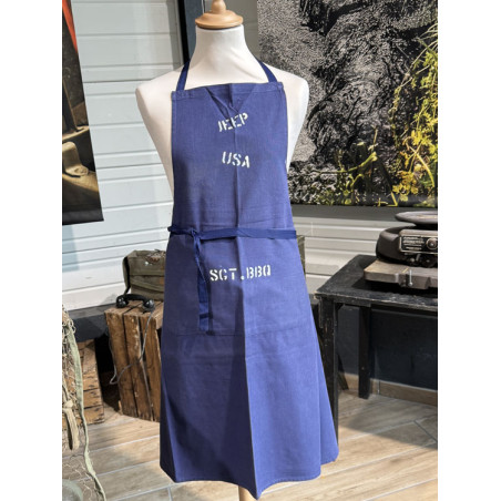 Tablier Vintage Jeep USA SGT BBQ