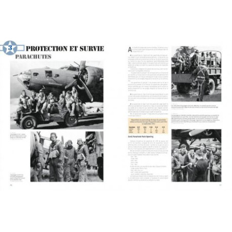 AVIATEURS AMÉRICAINS EN EUROPE, 1942 - 1945