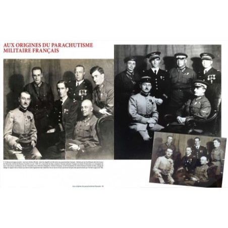 BADGES AND BREVETS OF THE FIRST FRENCH PARATROOPERS 1936 - 1946