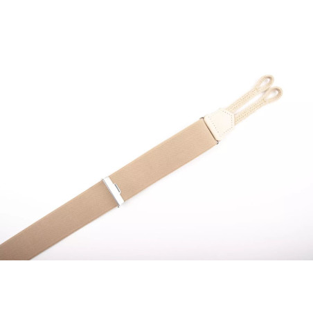 Bretels Gevlochten Lus Beige Lugdunum - Les Bretelles de Léon