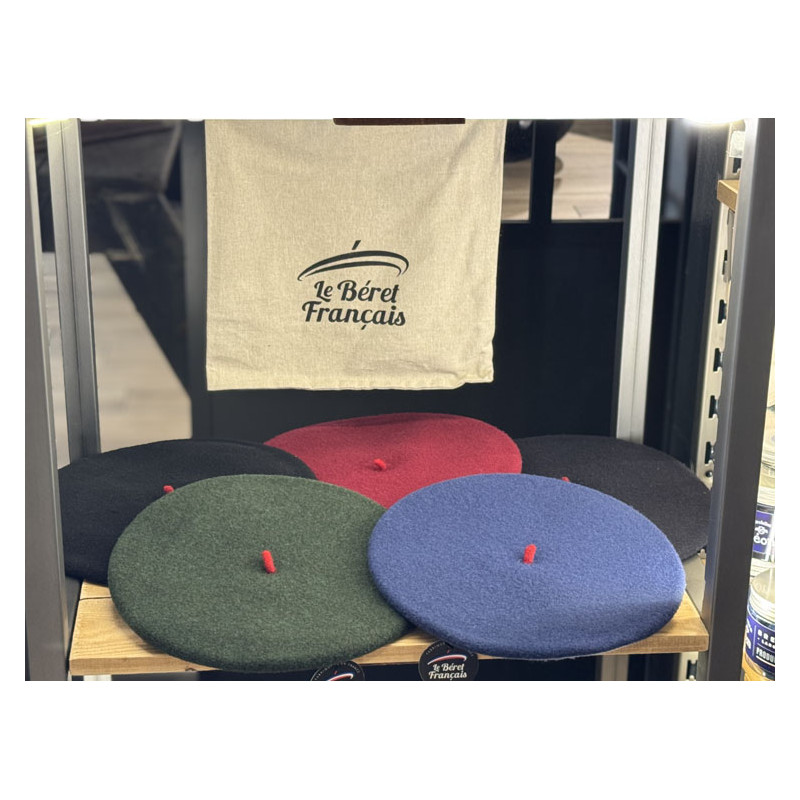 French Beret Navy Blue - Honneur et Patrie - Le...