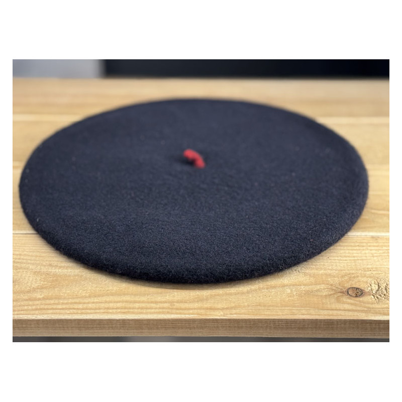 Béret Français Bleu Marine - Honneur et Patrie...