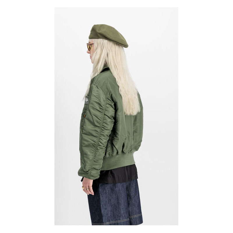 Pilotenjack Bombers CWU 45 Sage Green - Alpha...