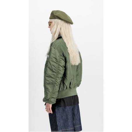Blouson Pilote Bombers CWU 45 Sage Green - Alpha Industries
