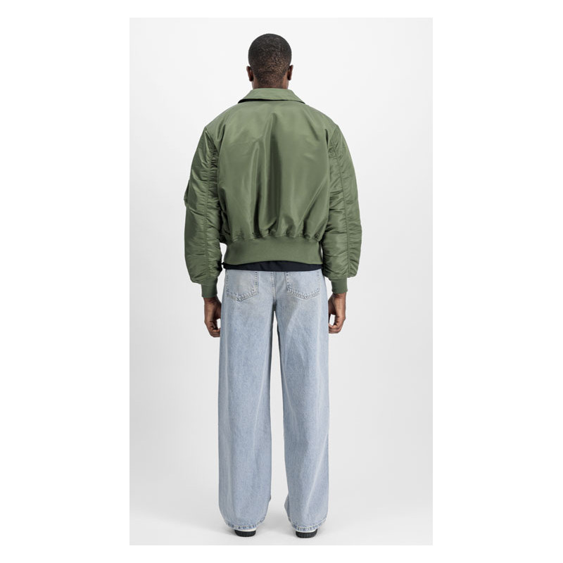 Pilotenjacke Bomber CWU 45 Sage Green - Alpha...
