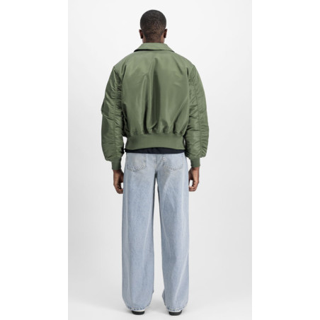 CWU 45 Pilot Bomber Jacket Sage Green - Alpha Industries