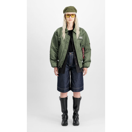 Pilotenjack Bombers CWU 45 Sage Green - Alpha Industries