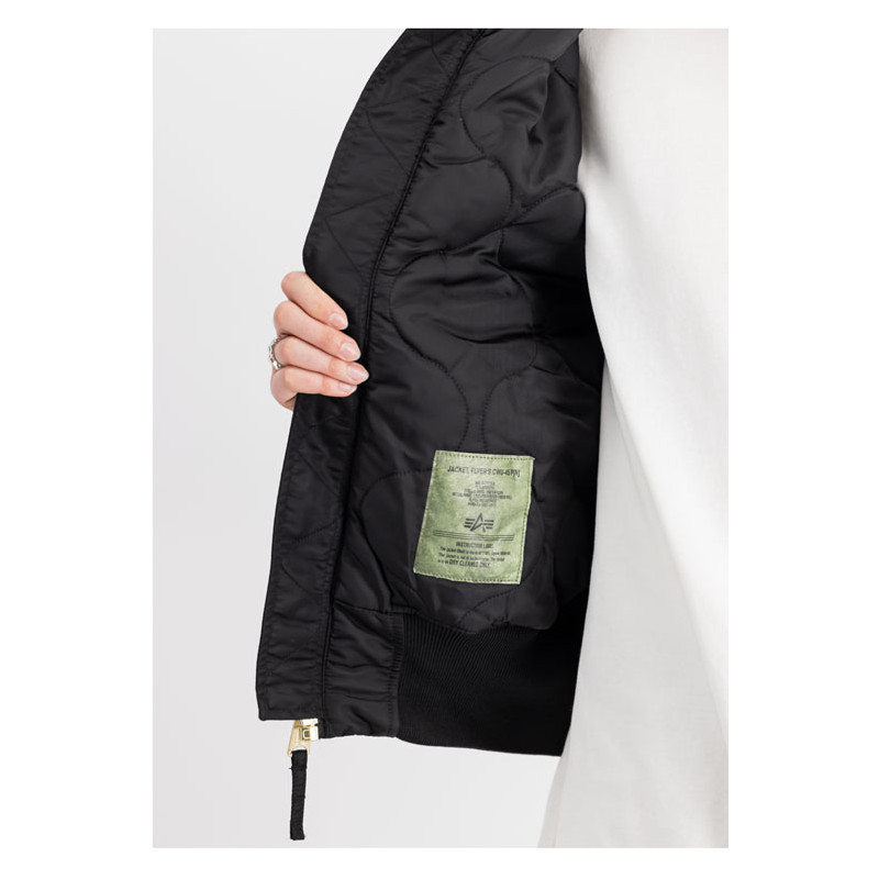 Blouson Pilote Bombers CWU 45 Black - Alpha...