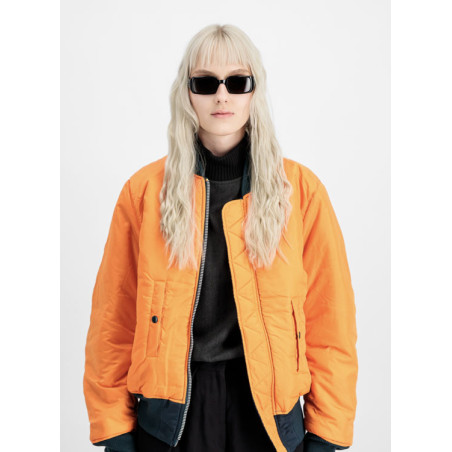 Blouson Pilote Bombers MA-1 Blue Petrol - Alpha Industries