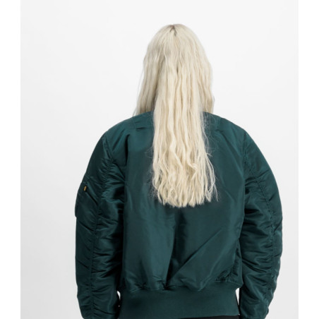Blouson Pilote Bombers MA-1 Blue Petrol - Alpha Industries