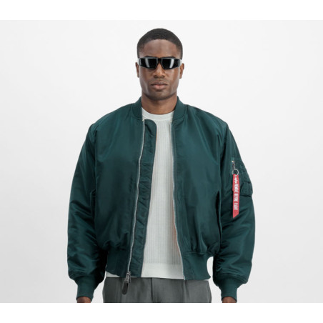 Blouson Pilote Bombers MA-1 Blue Petrol - Alpha Industries
