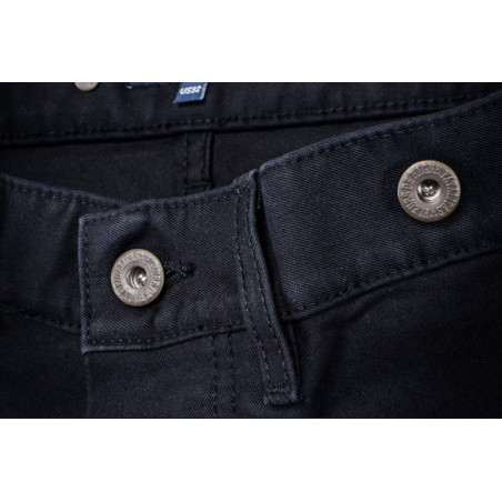 The Black Moleskin Penitentiary Trousers - Fleurs De Bagne