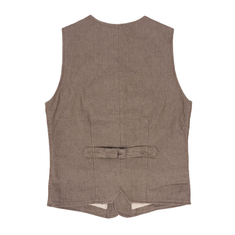 Weste 1905 Hauler Vest HBT brown - Pike Brothers