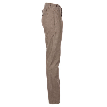 Hose 1947 Harvester Trousers HBT brown - Pike Brothers