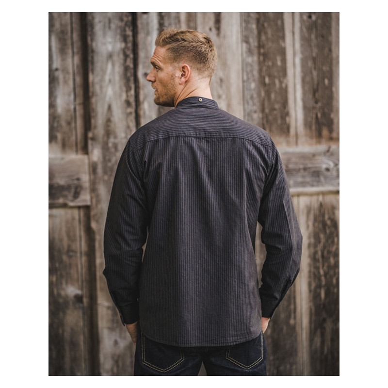 1923 Buccanoy Shirt Hosai blue - Pike Brothers