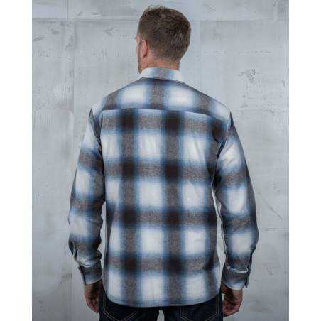 Hemd 1937 Roamer Shirt Danville blue - Pike Brothers