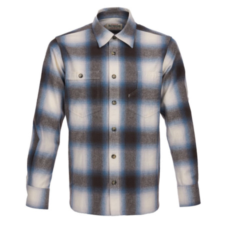 1937 Roamer Shirt Danville blue - Pike Brothers
