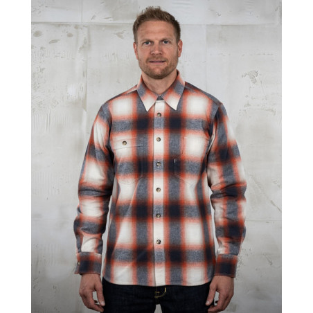 1937 Roamer Shirt Danville Red - Pike Brothers