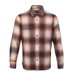 Hemd 1937 Roamer Shirt Danville Red - Pike Brothers