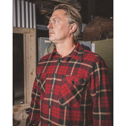 Hemd 1943 CPO Shirt Halifax Red - Pike Brothers 2