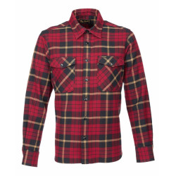 1943 CPO Shirt Halifax Red - Pike Brothers