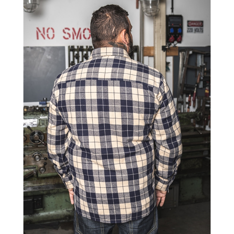 Hemd 1937 Roamer Shirt blue flannel - Pike...