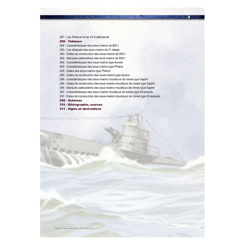 Les Sous-marins de 2e Classe et les mouilleurs...