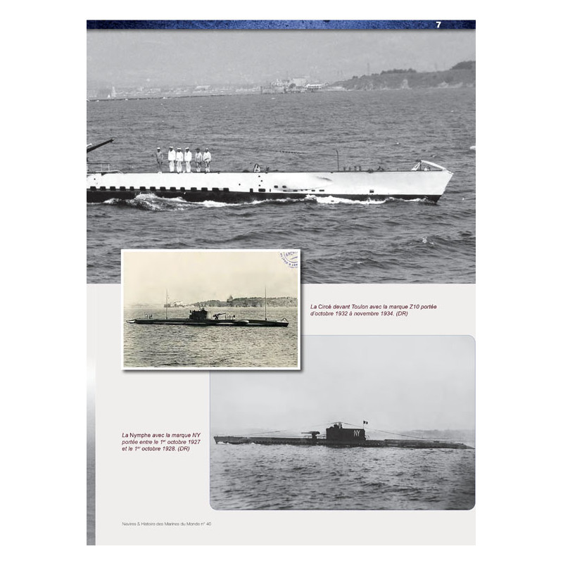 Les Sous-marins de 2e Classe et les mouilleurs...