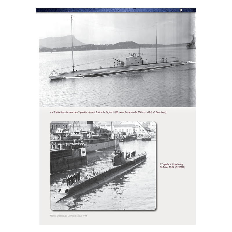 Les Sous-marins de 2e Classe et les mouilleurs...