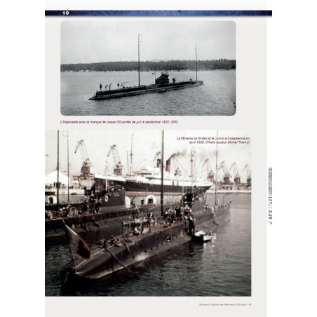 Les Sous-marins de 2e Classe et les mouilleurs de mines de la Marine Nationale 1922-1945