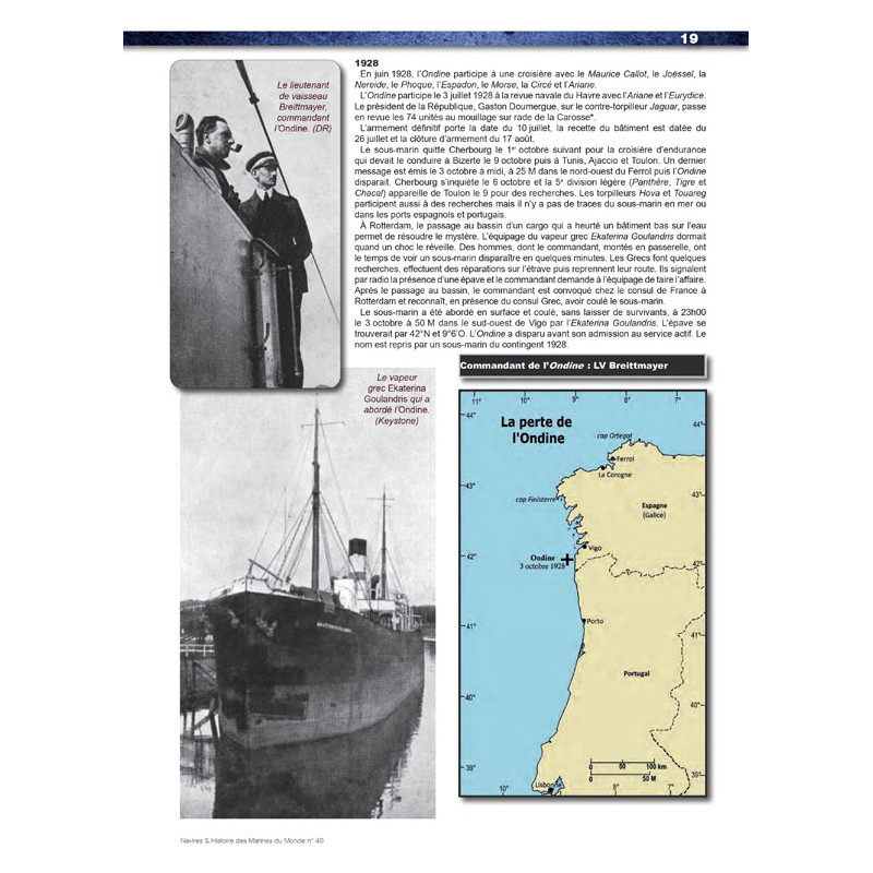 Les Sous-marins de 2e Classe et les mouilleurs...